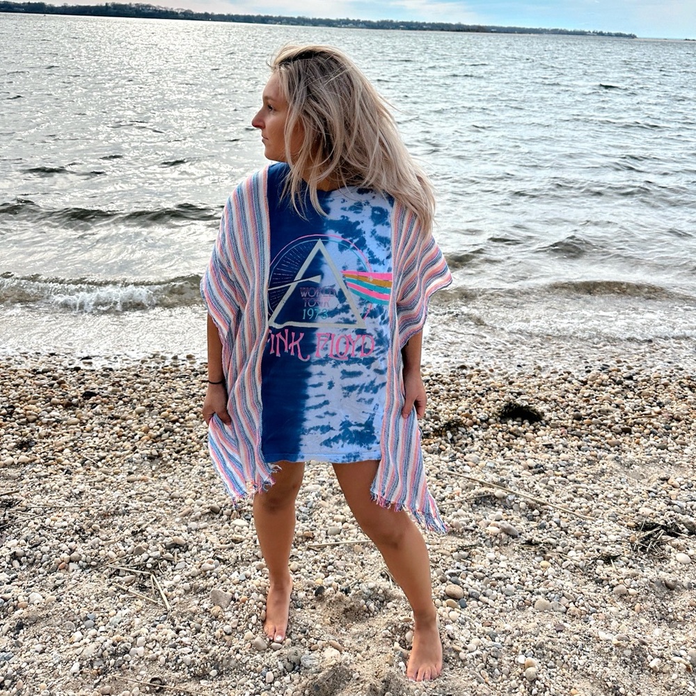 PINK FLOYD BOHO COVER UP 🏳️‍🌈⃤